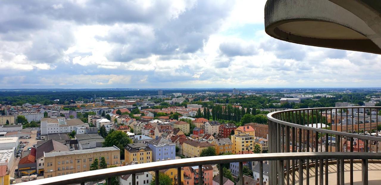 Suite-Xxi City View Hotelturm Аугсбург Экстерьер фото